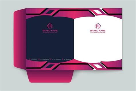 A4 Folder Template Vector Art Icons And Graphics For Free Download