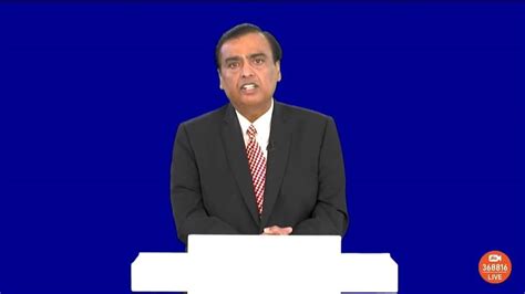 Reliance AGM 2021 Mukesh Ambani Announces Rs 75 000 Crore Investment