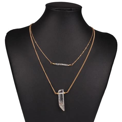 Latest Arrival Pretty Lariat Necklace Double Chain Lariat Necklace