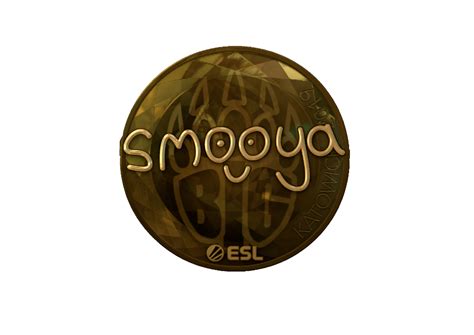 Sticker Smooya Gold Katowice Cs Go Cs Wiki By Cs Money