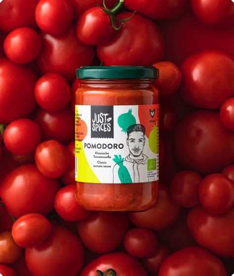 Pasta Sauces Pomodoro Fertige Italienische Nudelso E Just Spices