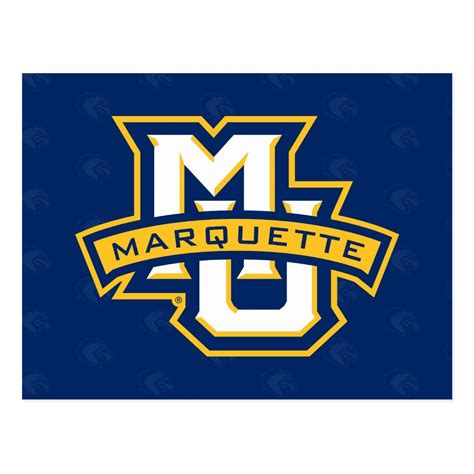 Marquette University Logo Watermark Postcard | Zazzle | Marquette ...