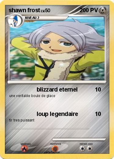 Pokémon shawn frost 289 289 blizzard eternel Ma carte Pokémon