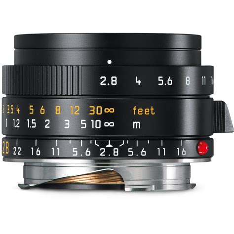 Leica Elmarit M 28mm F 2 8 ASPH Lens 11677 B H Photo Video