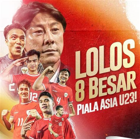 Berhasil Bantai Yordania Timnas Indonesia Cetak Sejarah Lolos Besar