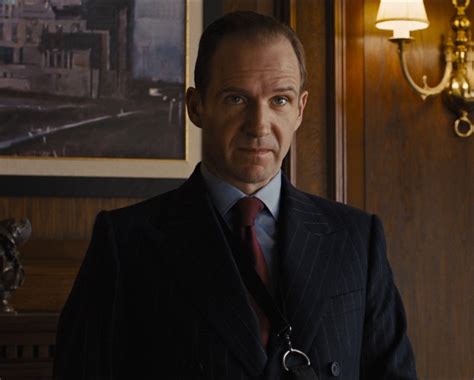 Gareth Mallory The Double Breasted Navy Chalk Stripe Suit In Skyfall The Suits Of James Bond