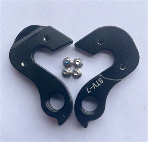 Pc Bike Gear Mech Rear Derailleur Hanger Dropouts With Screws For