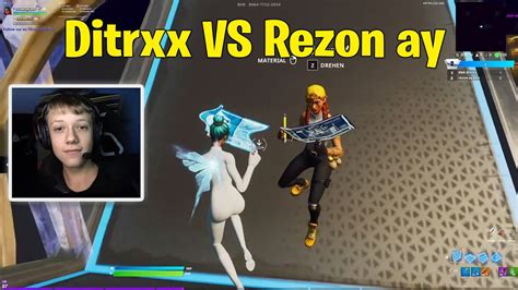 Rezon Ay Vs Ova Ditrxx 1v1 Buildfights Fortnite 1v1 Youtube
