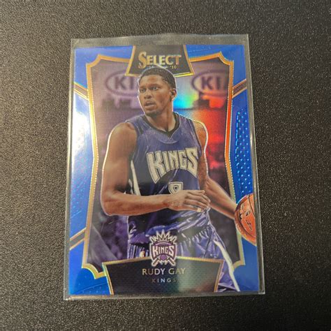 Yahoo オークション Rudy Gay 2015 16 Panini Select Blue Prizm 249
