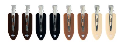 Brushworks Nude No Crease Hair Clips Kpl