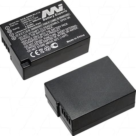 Panasonic Dmw Blc Replacement Battery Bar