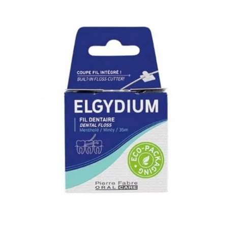 Elgydium Fio Dentário Eco Mentol 35M Cosmética Alimentação Infantil