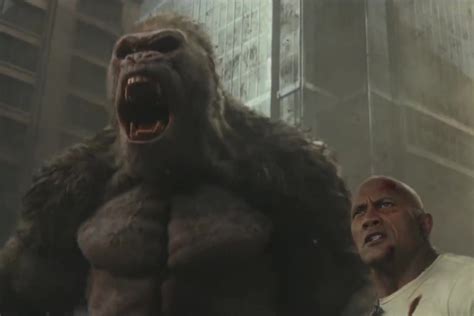 The trailer for Rampage seems to have a pretty tenuous grasp on ...