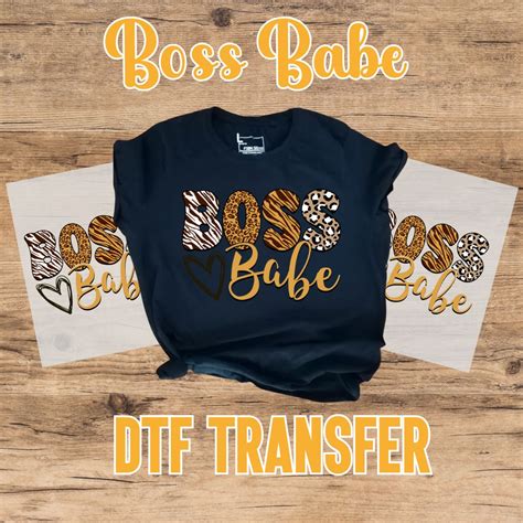 Boss Babe DTF Transfer Katrina Bacon
