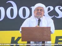 Habib Rizieq Terima Kasih Ke Polri Amankan Reuni 212 Dari Bom