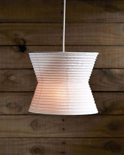 Washi Paper Pendant Lamp Shade Curve Nalata Nalata