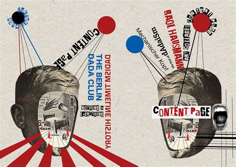 dadaism magazine behance