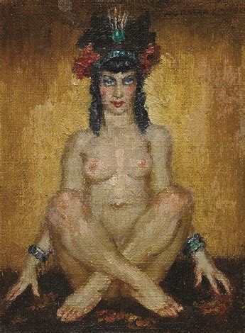 Nude By Norman Alfred Williams Lindsay On Artnet