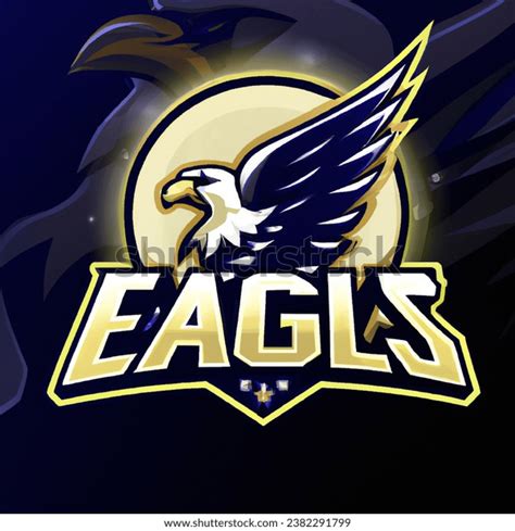 Sports Logo Vector-style Image New Eagles AI-generated image 2382291799 ...