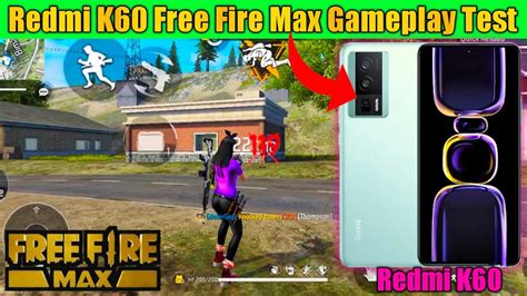 Redmi K60 Free Fire Max Gameplay Test Redmi K60 Free Fire Max Test