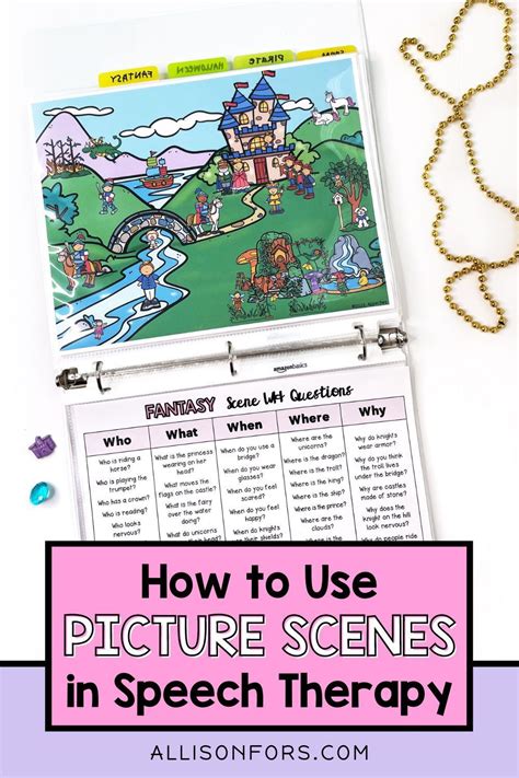 How To Use Picture Scenes In Speech Therapy Free Scenes Verbs