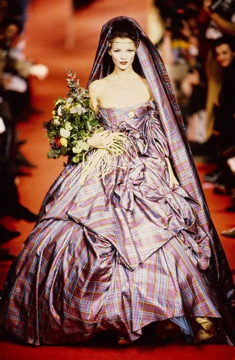 Tartan Wedding Dress From Vivienne Westwood Fall Vivienne