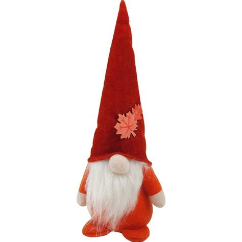 Autumn Gnome With Festive Hat 12in Party City