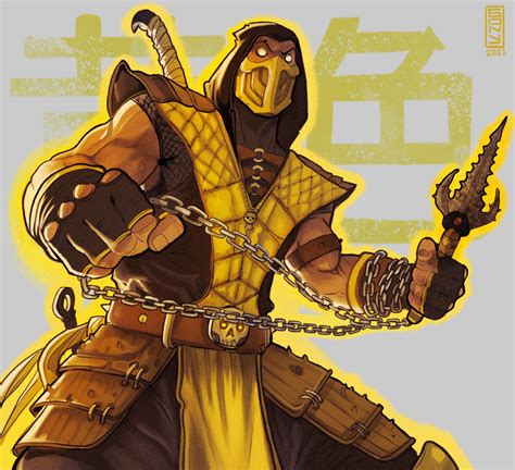 Scorpion Mortal Kombat By Gonyrueda On Deviantart