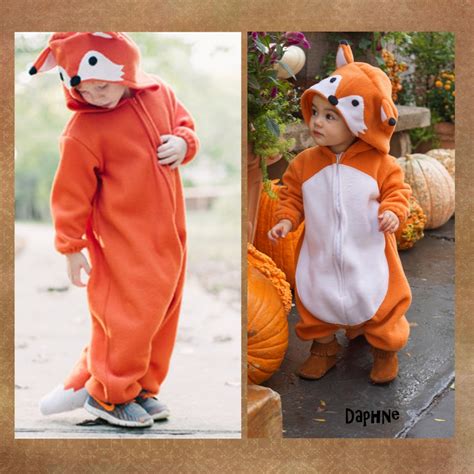 Fox Costume for Baby Toddler Child - Etsy