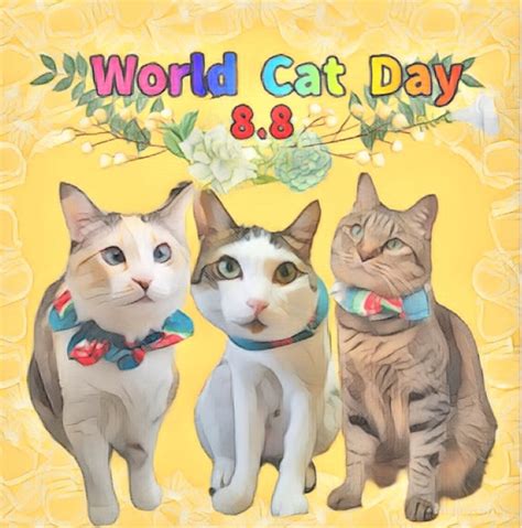 8月8日は世界猫の日 猫舌にゃんず モカ風味ミルク追加で