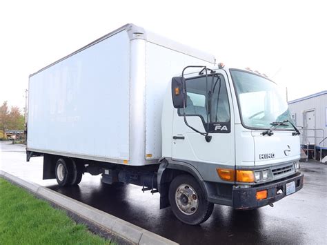 Hino Fa Van Truck W Lift Gate Marysville Heavy Equipment