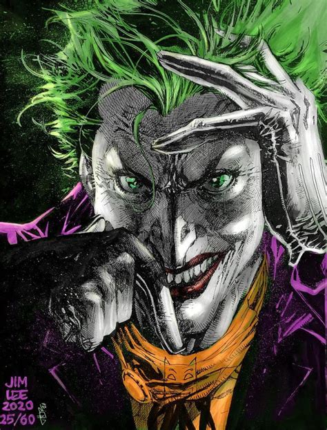 Jim Lee Joker Fan Art By Ghidrah76 On DeviantArt Jim Lee Joker