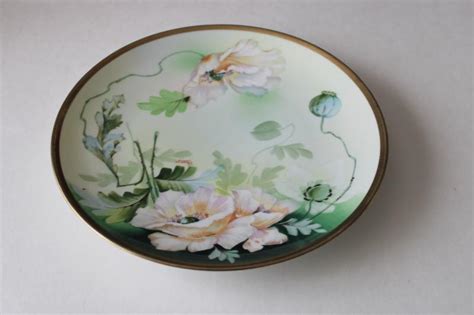 Royal Austria Antique Vintage China Plate Studio Hand Painted Signed