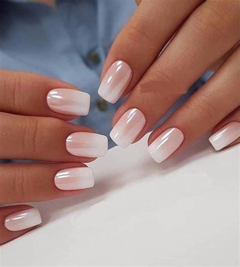 Elegant Acrylic White Nail Design For Short Square Nails In Summer