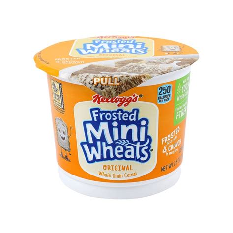 Kelloggs Cup Frosted Mini Wheats 25oz Megamart Bahrain