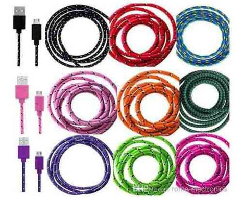 Mayoreo Cable Cargador Reforzado Micro Usb V8 Varios Colores En México Clasf Telefonia