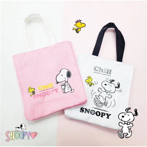 功能提袋－史努比 Snoopy Peanuts 正版授權 全新現貨 蝦皮購物