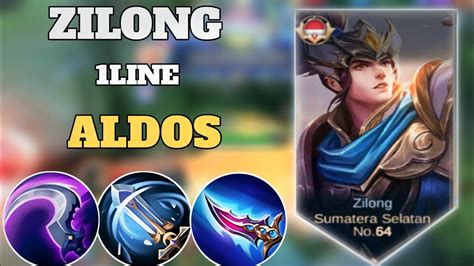 SOLO RANK PAKAI ZILONG KETEMU ALDOS 1 LINE KASIH PAHAM ALDOS NEW