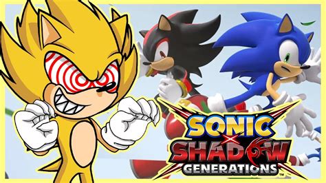 Fleetway Sonic Reacts To Sonic X Shadow Generations YouTube