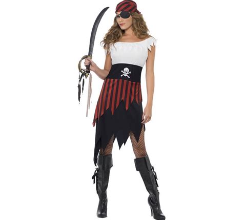 D Guisement De Femme Pirate Boucanier Plusieurs Tailles