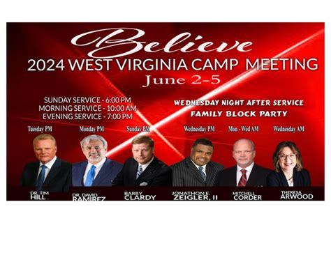 Believe - 2024 West Virginia Camp Meeting - West Virginia Church of God
