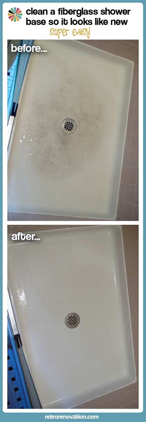 How To Clean Old Fiberglass Shower Stall Glass Designs