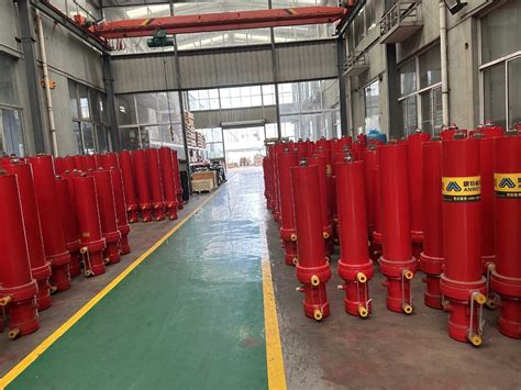 Chinese Brand Dump Truck Front End Telescopic Hydraulic Oil Cylinders