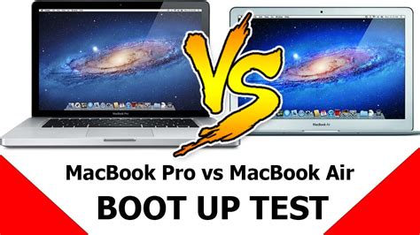 Boot Up Test Macbook Pro 2011 Vs Macbook Air 2015 Youtube