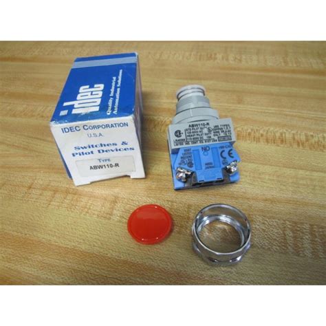 Idec ABW110 R Push Button ABW110R Mara Industrial