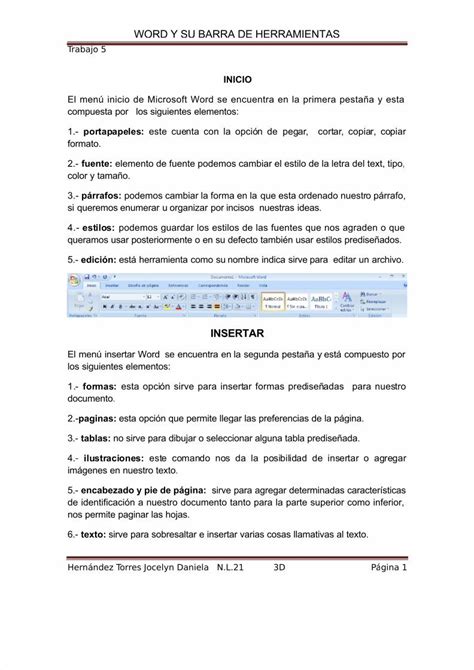 PDF Word Y Sus Barras De Herramientas DOKUMEN TIPS