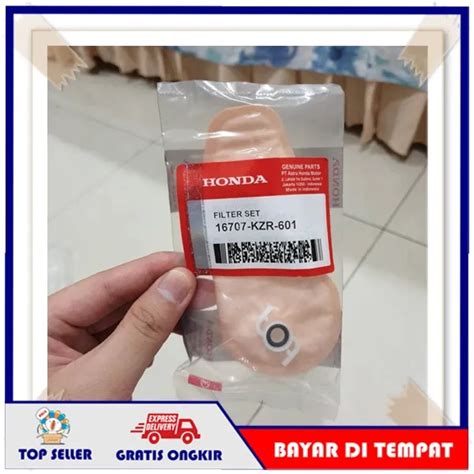 Original Ahm Filter Saringan Pampers Full Fuel Pump Bensin Motor Honda