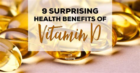 9 Health Benefits Of Vitamin D And Signs You Have A Deficiency