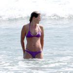 Ali Larter Tits Ass Pussy Print Purple Bikini Getting Wet DrunkenStepFather