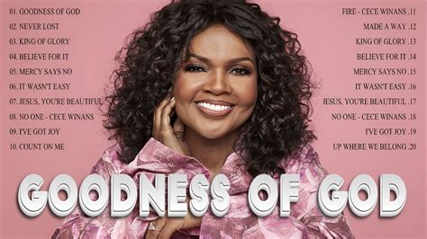 Goodness Of God Lyrics🙏 Cece Winans Greatest Hits Full Albums 🙏 Cece